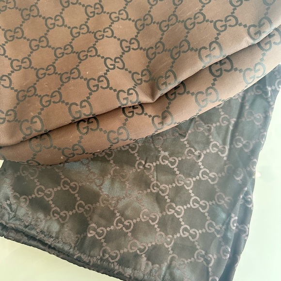 Gucci GG Monogram Nylon Brown Bag - Picture 11 of 11